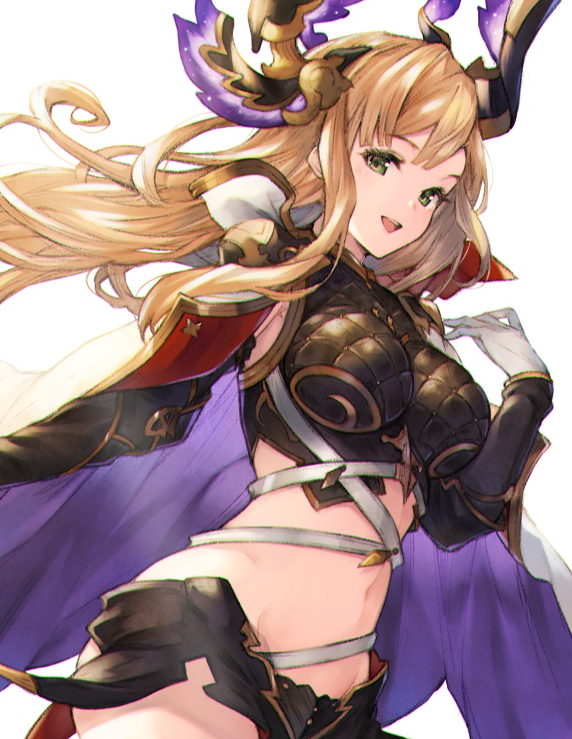 armor granblue_fantasy horns koretsuki_azuma song_(granblue_fantasy)