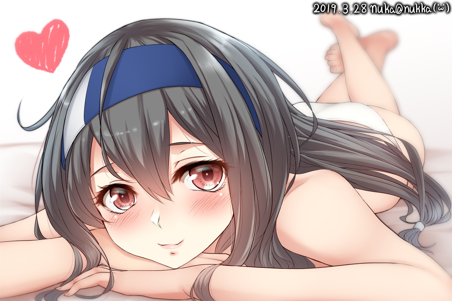 hatsushimo_(kancolle) kantai_collection nuka_(nvkka) pantsu