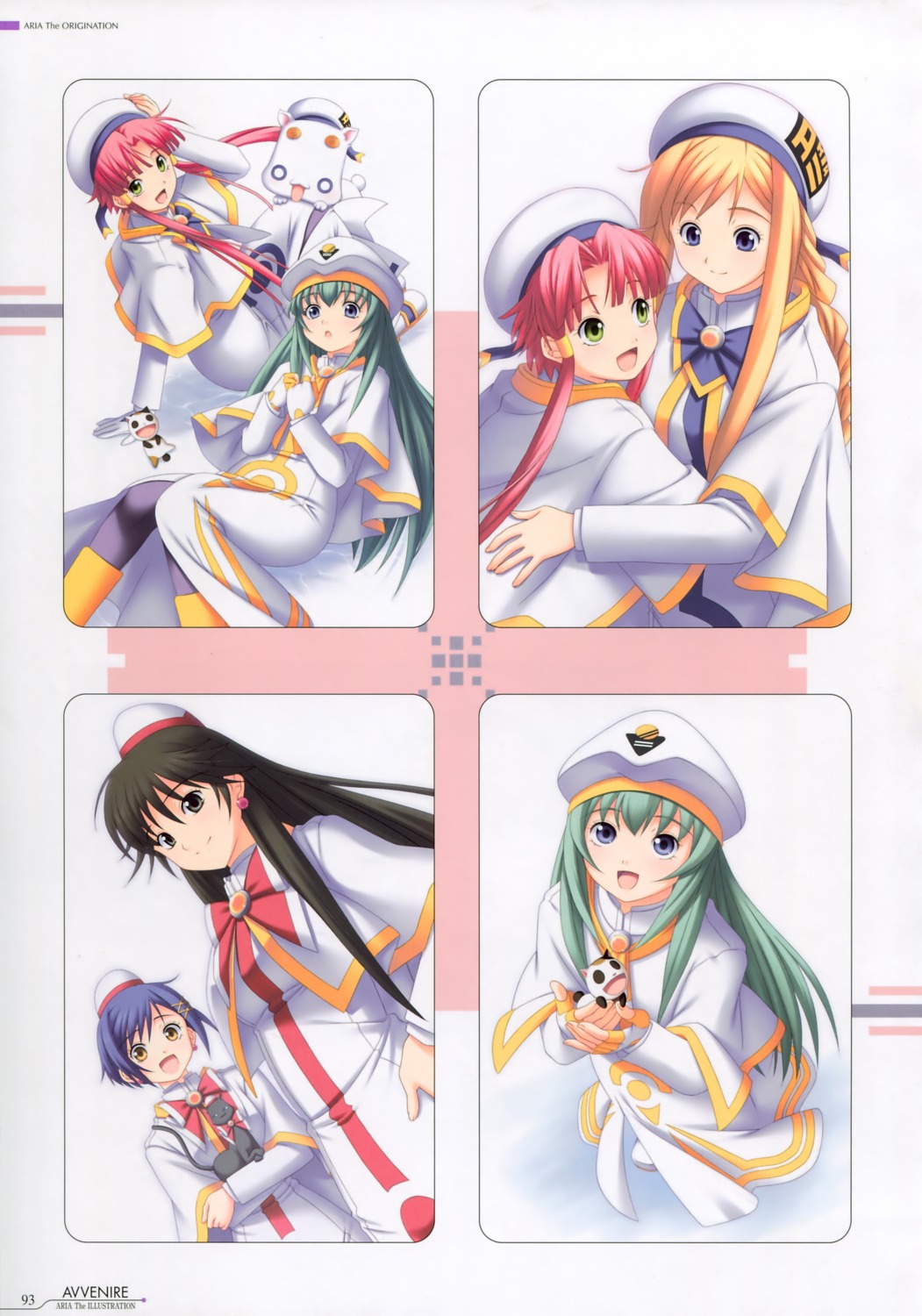 aika_granzchesta akira_ferrari alice_carroll alicia_florence aria mizunashi_akari president_aria president_hime president_maa