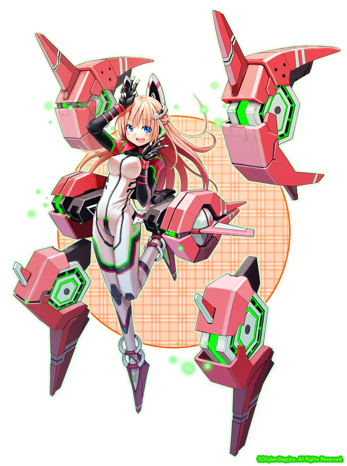 bodysuit cosmic_break mecha_musume morizo_cs