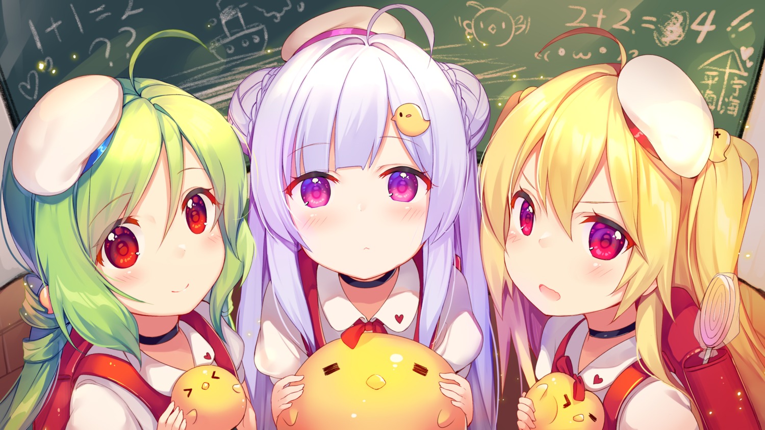 azur_lane comet_(azur_lane) crescent_(azur_lane) cygnet_(azur_lane) hecha manjuu_(azur_lane) seifuku