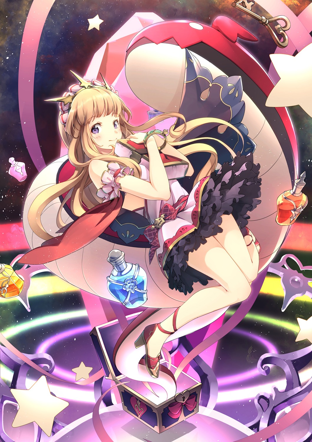 cagliostro_(granblue_fantasy) granblue_fantasy heels yoshino_ryou