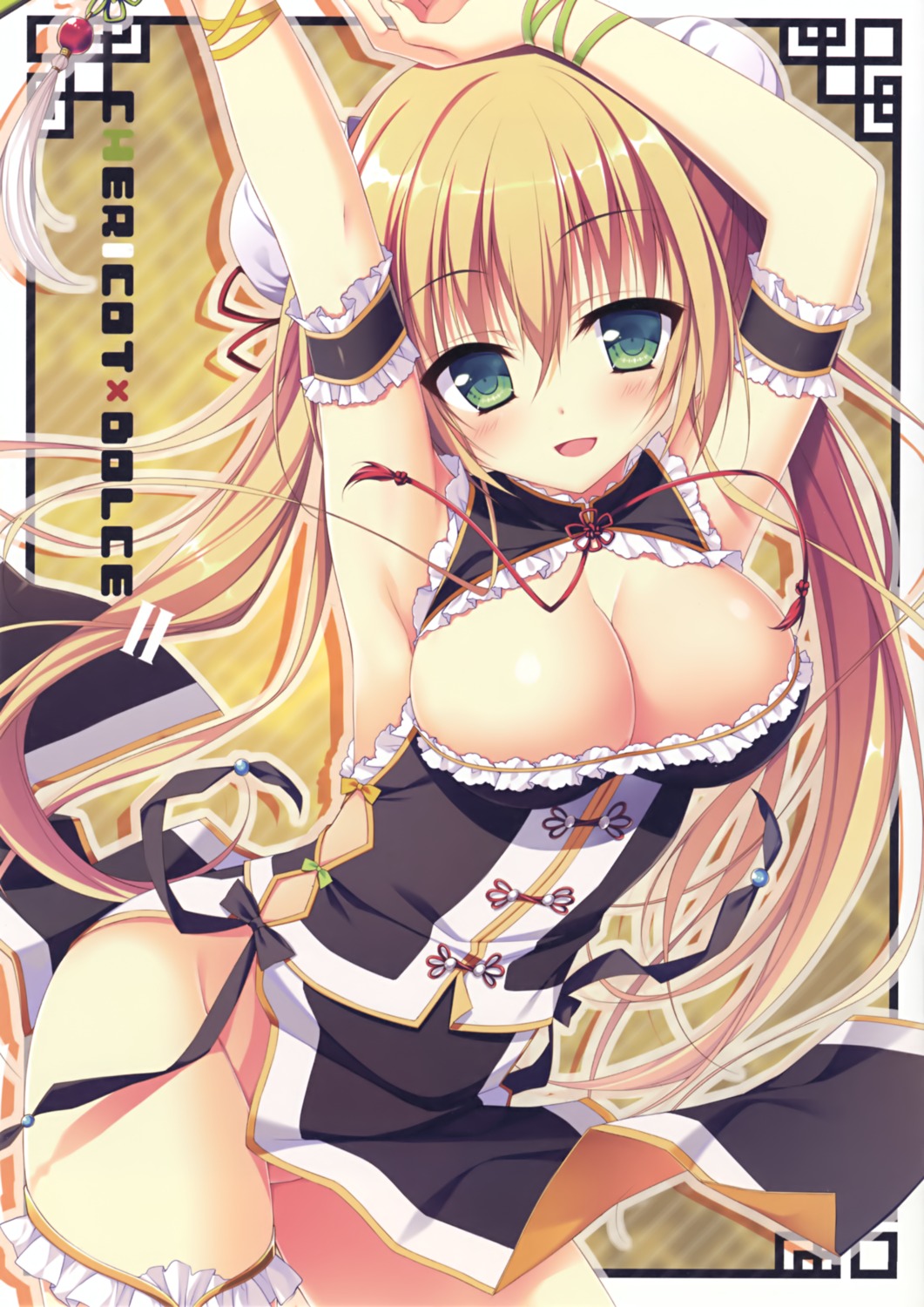 chericot_rozel chinadress cleavage garter matsumiya_kiseri nopan skirt_lift