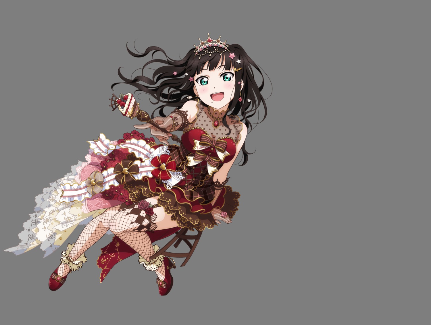 dress fishnets heels kurosawa_dia love_live!_sunshine!! stockings tagme thighhighs transparent_png