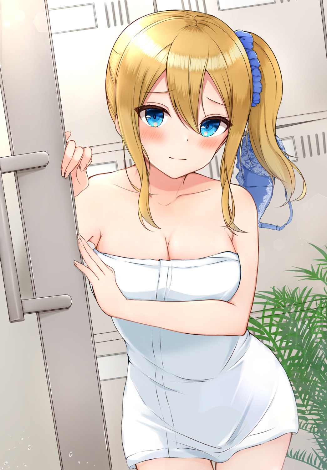 breast_hold hayasaka_ai kaguya-sama_wa_kokurasetai_~tensai-tachi_no_renai_zunousen~ towel yukiunag1