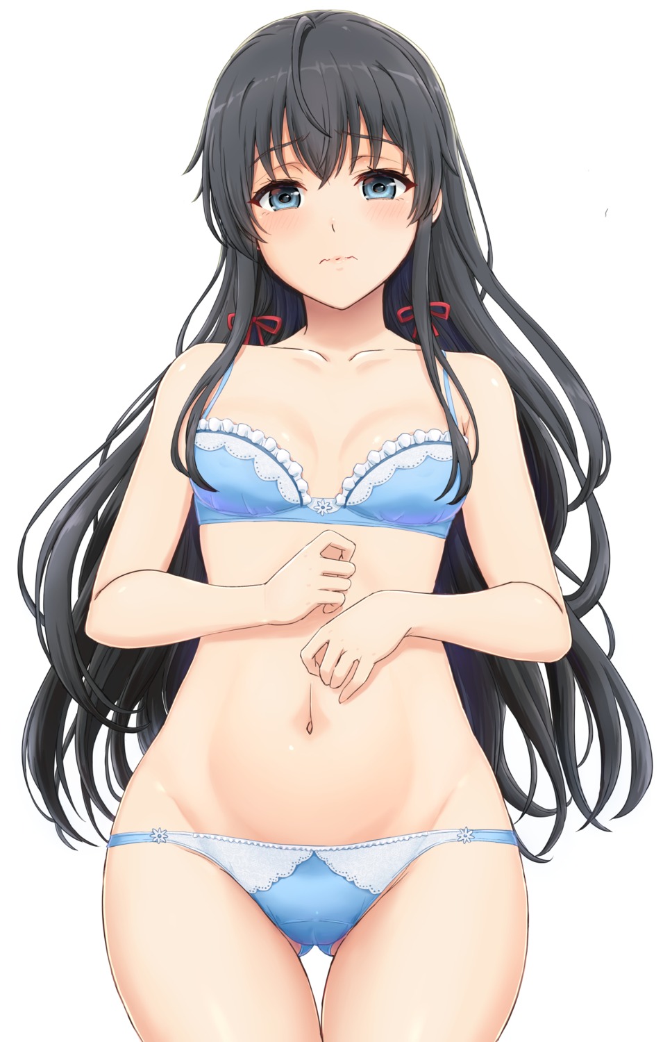 bra cameltoe inanaki_shiki pantsu yahari_ore_no_seishun_lovecome_wa_machigatteiru. yukinoshita_yukino