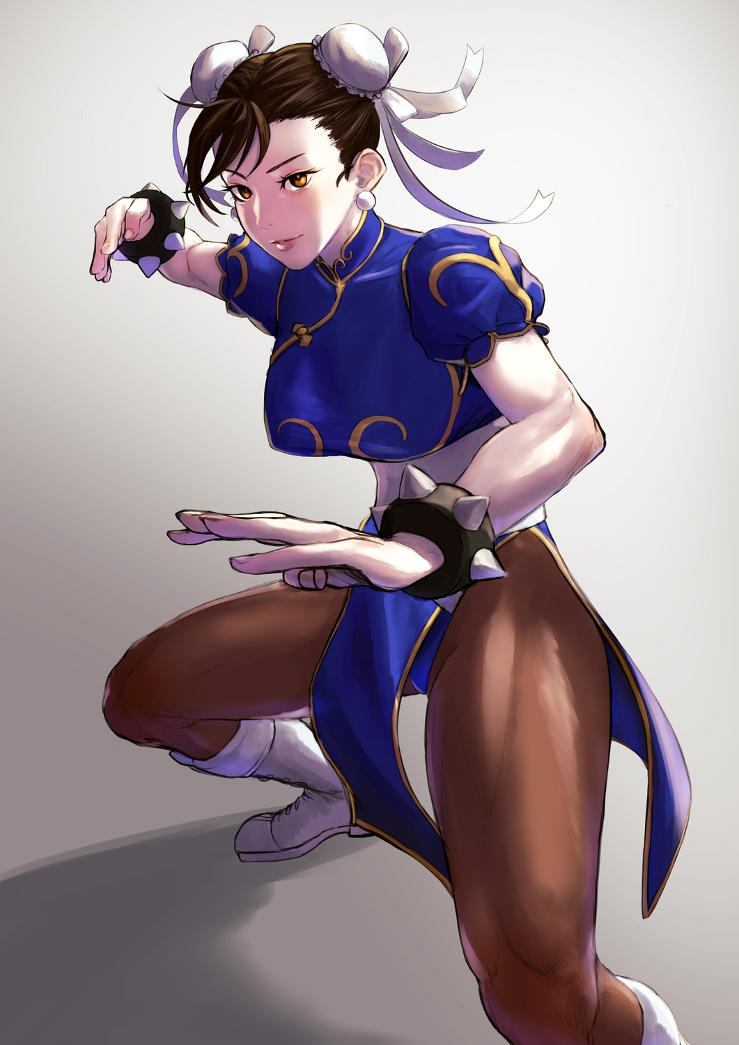 chinadress chun_li ncots666 pantyhose street_fighter_ii