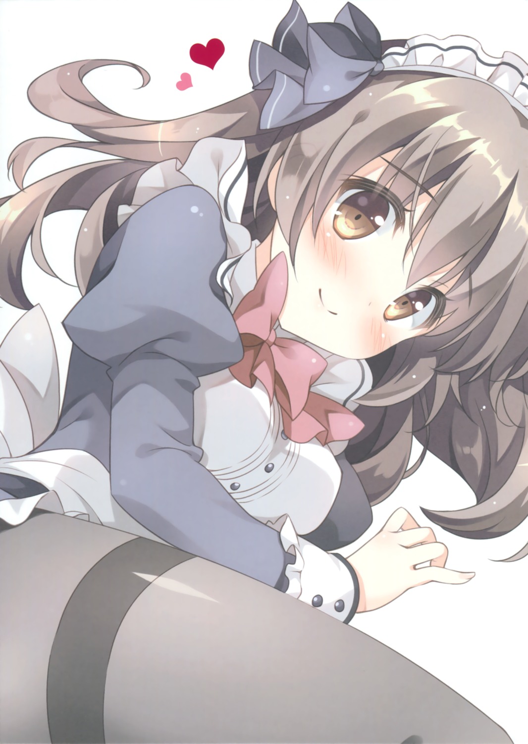 cocoa_(pan) maid pan pan_no_mimi pantyhose