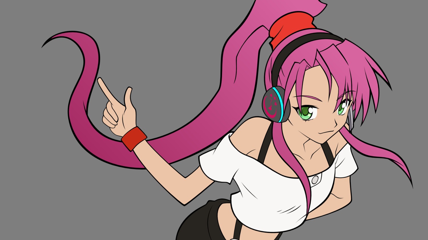 basquash! headphones rouge transparent_png vector_trace wallpaper