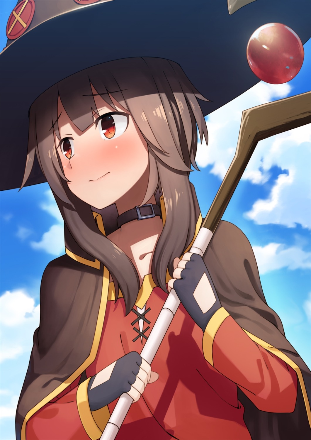 dacchi kono_subarashii_sekai_ni_shukufuku_wo! megumin weapon witch