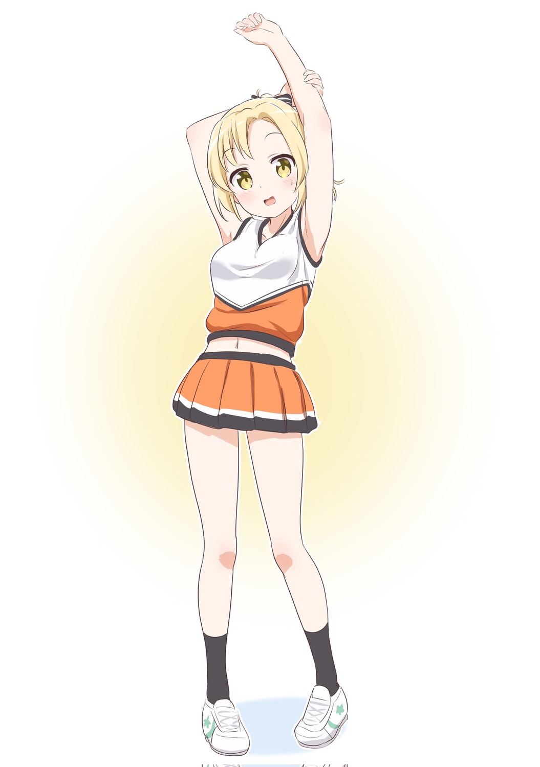 anima_yell! cheerleader sawatari_uki warukusu