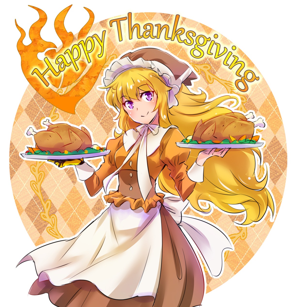 iesupa rwby waitress yang_xiao_long