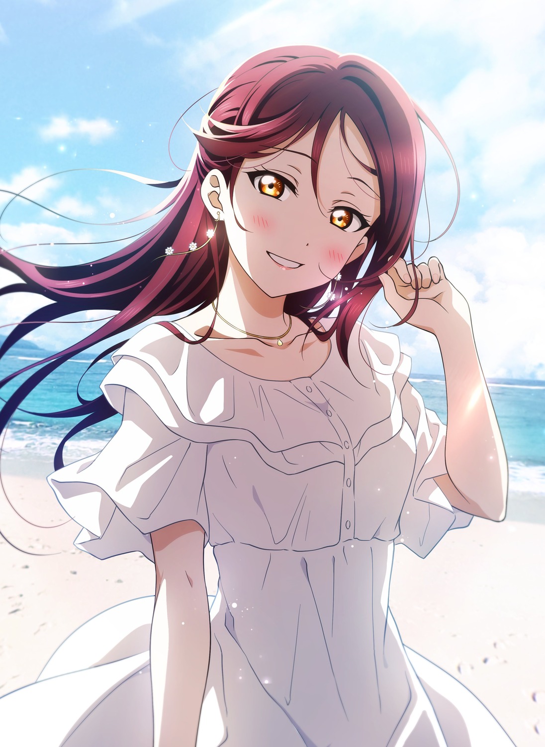 dress kougi_hiroshi love_live!_sunshine!! sakurauchi_riko