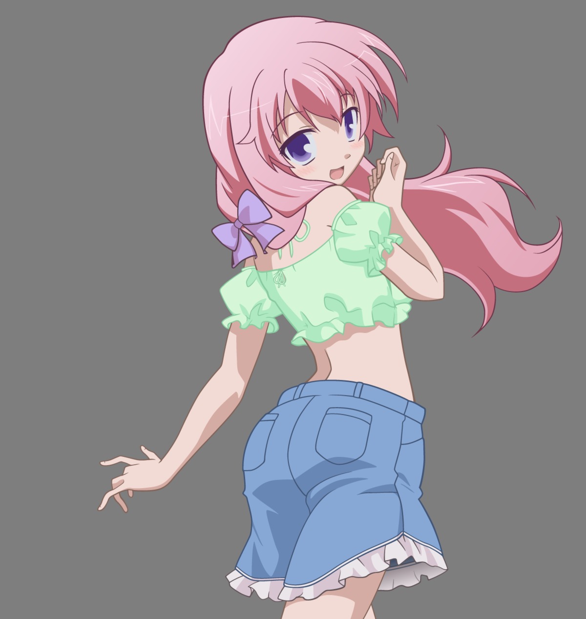 baka_to_test_to_shoukanjuu himeji_mizuki transparent_png vector_trace