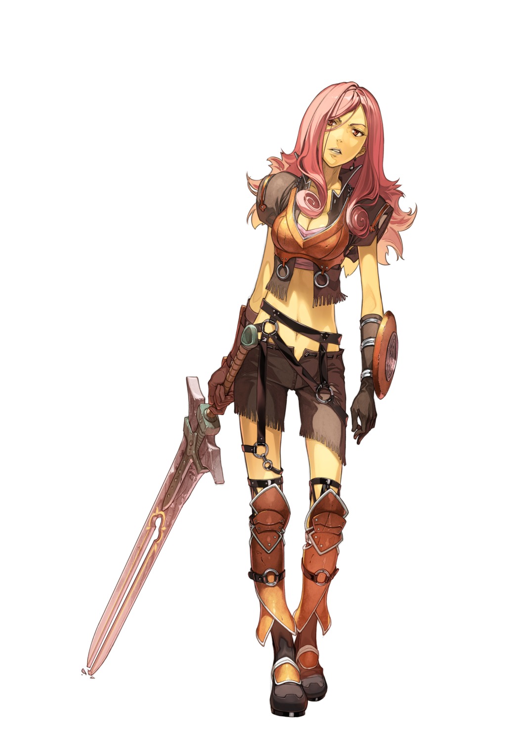 armor cleavage croxino hidari sword