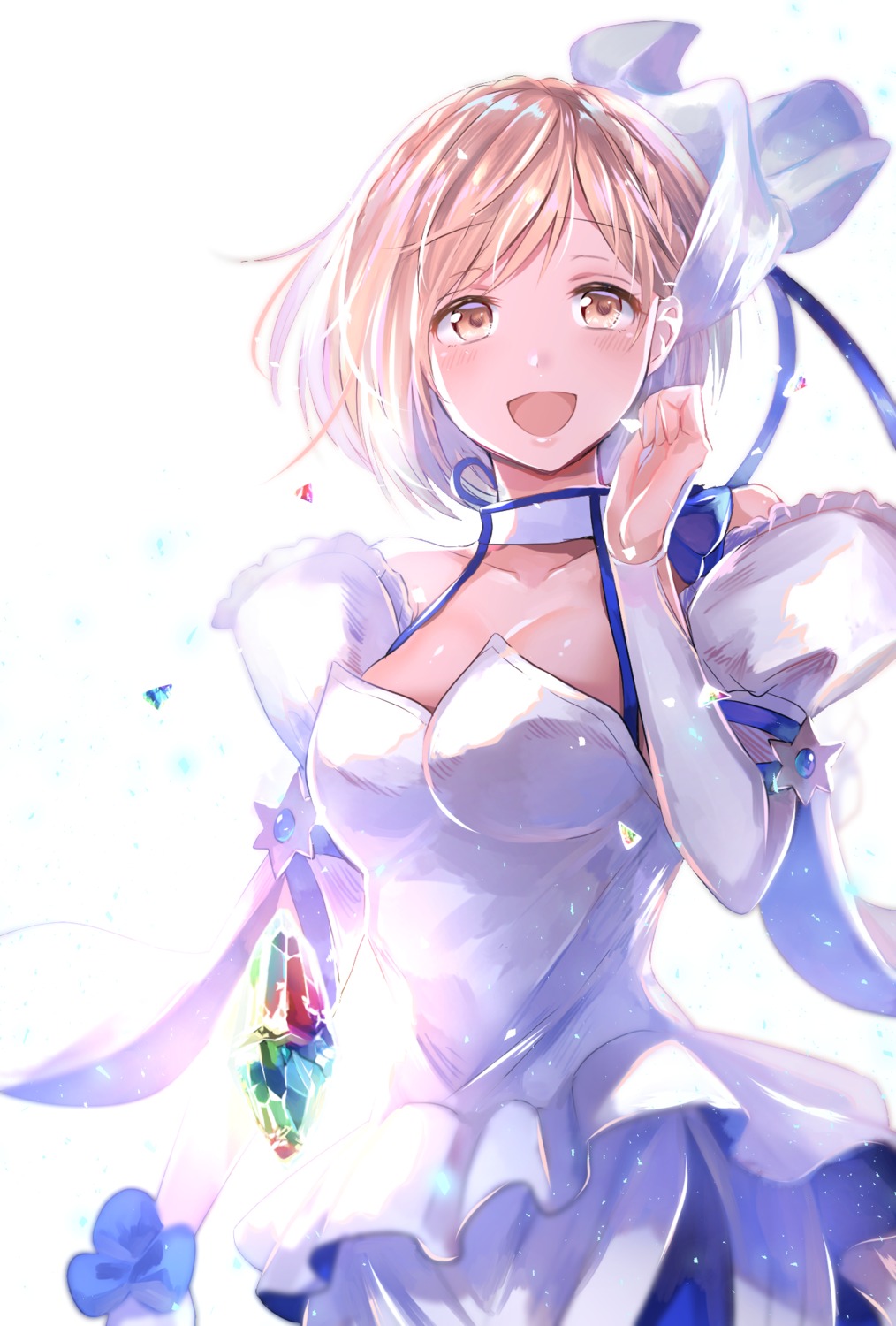 cleavage djeeta_(granblue_fantasy) dress granblue_fantasy myusha