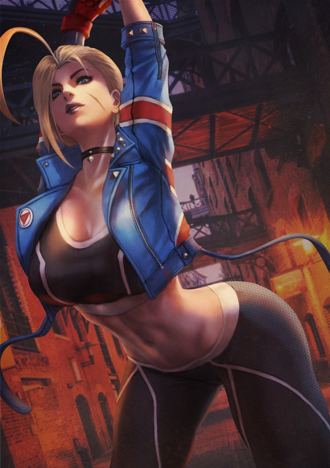 cammy_white cleavage gym_uniform monori_rogue street_fighter street_fighter_vi