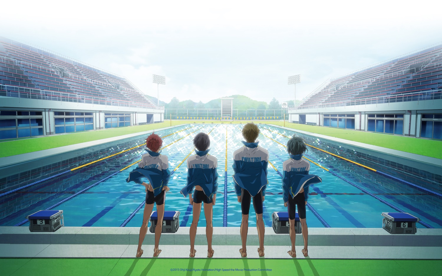 feet free! high_speed! kirishima_ikuya male nanase_haruka nishiya_futoshi shiina_asahi swimsuits tachibana_makoto wallpaper