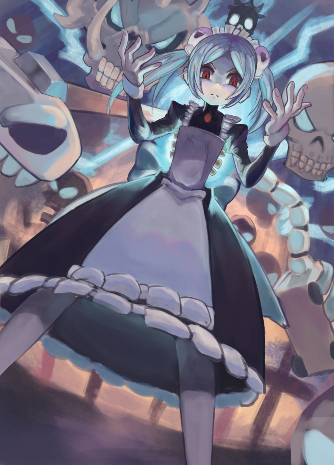 bloody_marie lard maid skullgirls