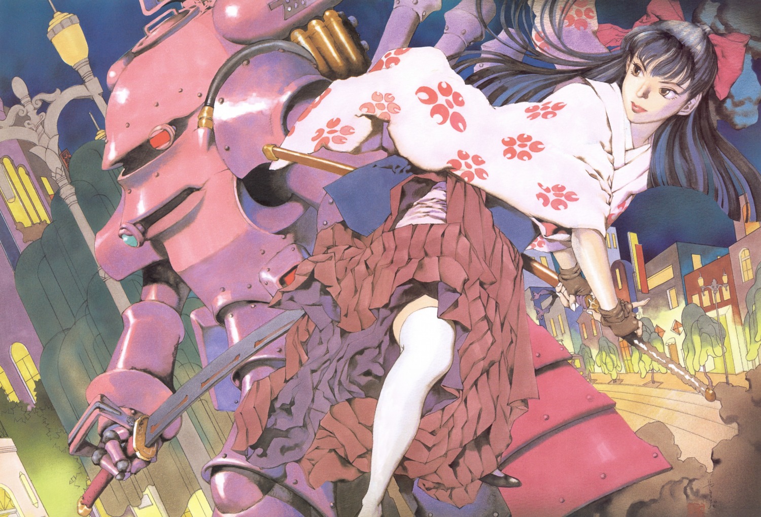 mecha sakura_taisen shinguuji_sakura yamada_akihiro