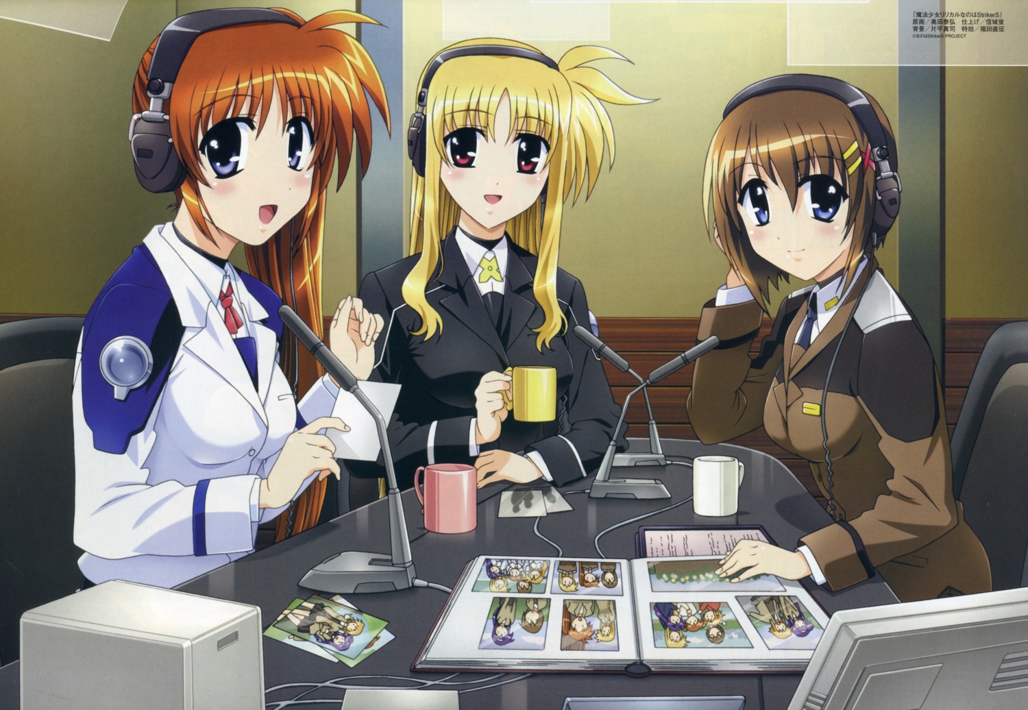 fate_testarossa mahou_shoujo_lyrical_nanoha mahou_shoujo_lyrical_nanoha_strikers takamachi_nanoha yagami_hayate