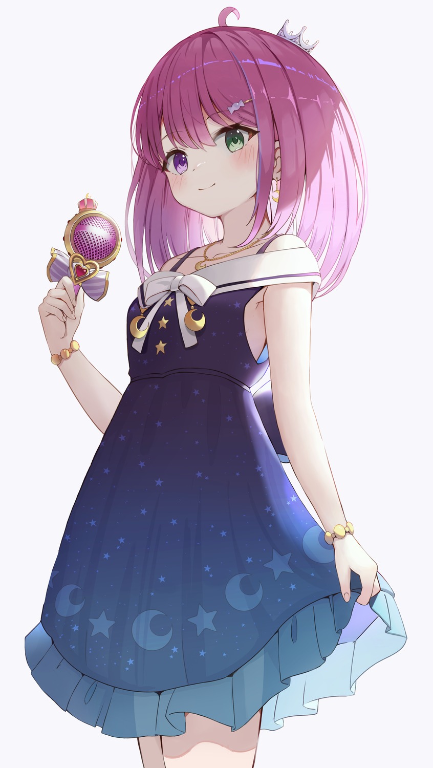 dress heterochromia himemori_luna hololive kinlee