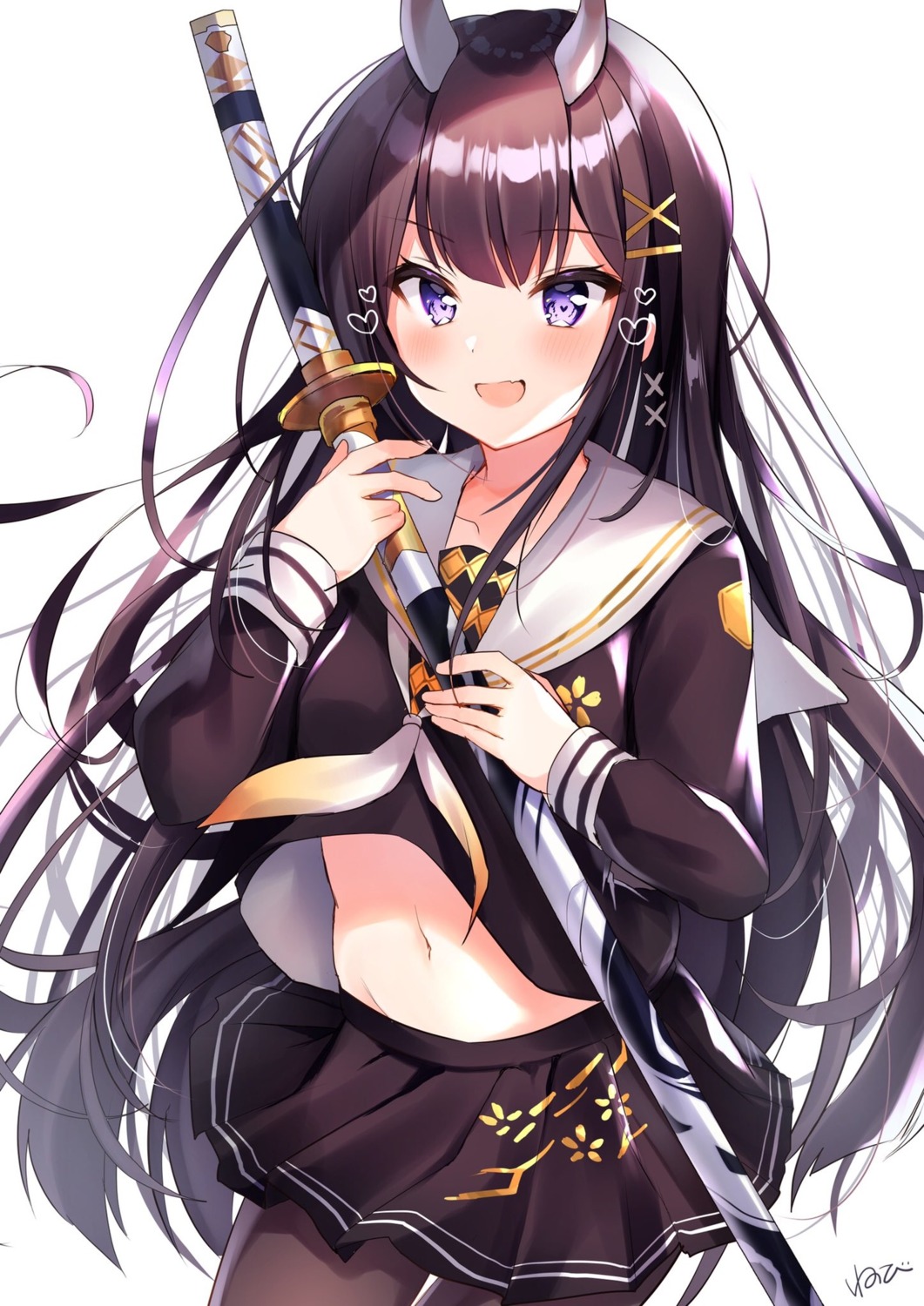 Nenobi Nenorium Azur Lane Noshiro Azur Lane Horns