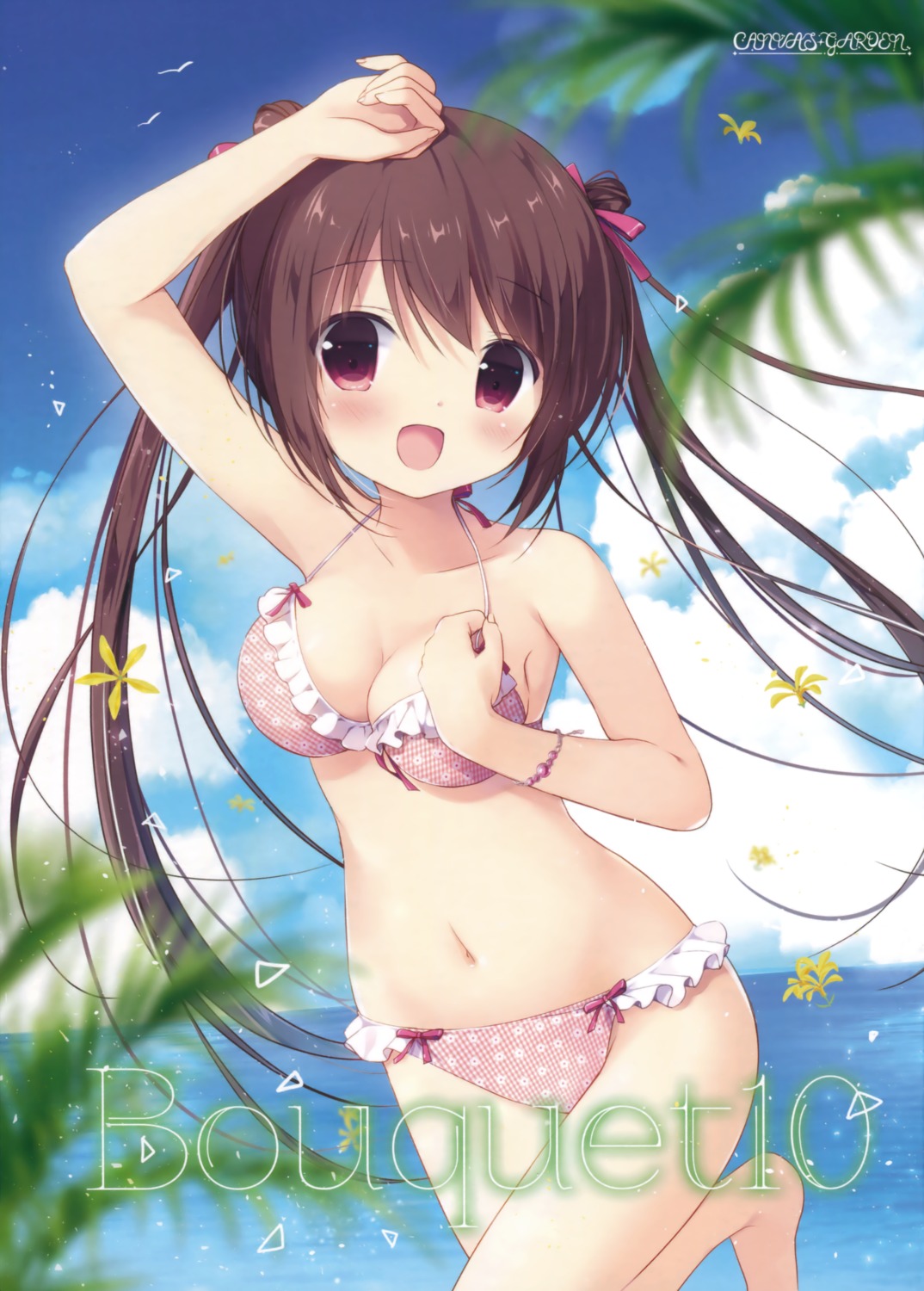 bikini canvas+garden cleavage miyasaka_naco swimsuits