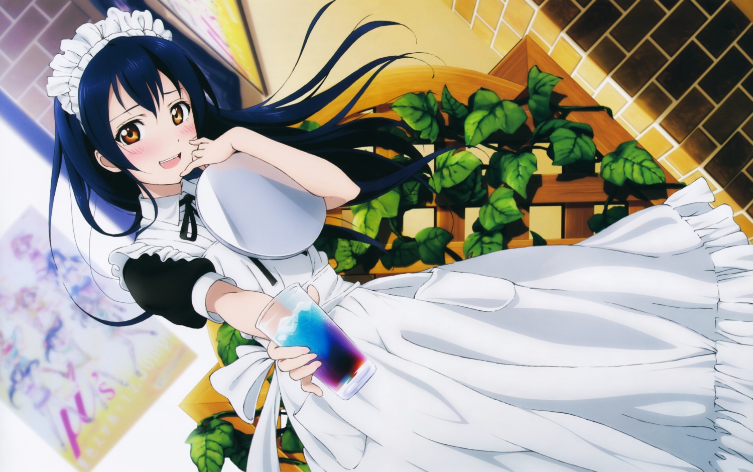 love_live! maid murota_yuuhei sonoda_umi