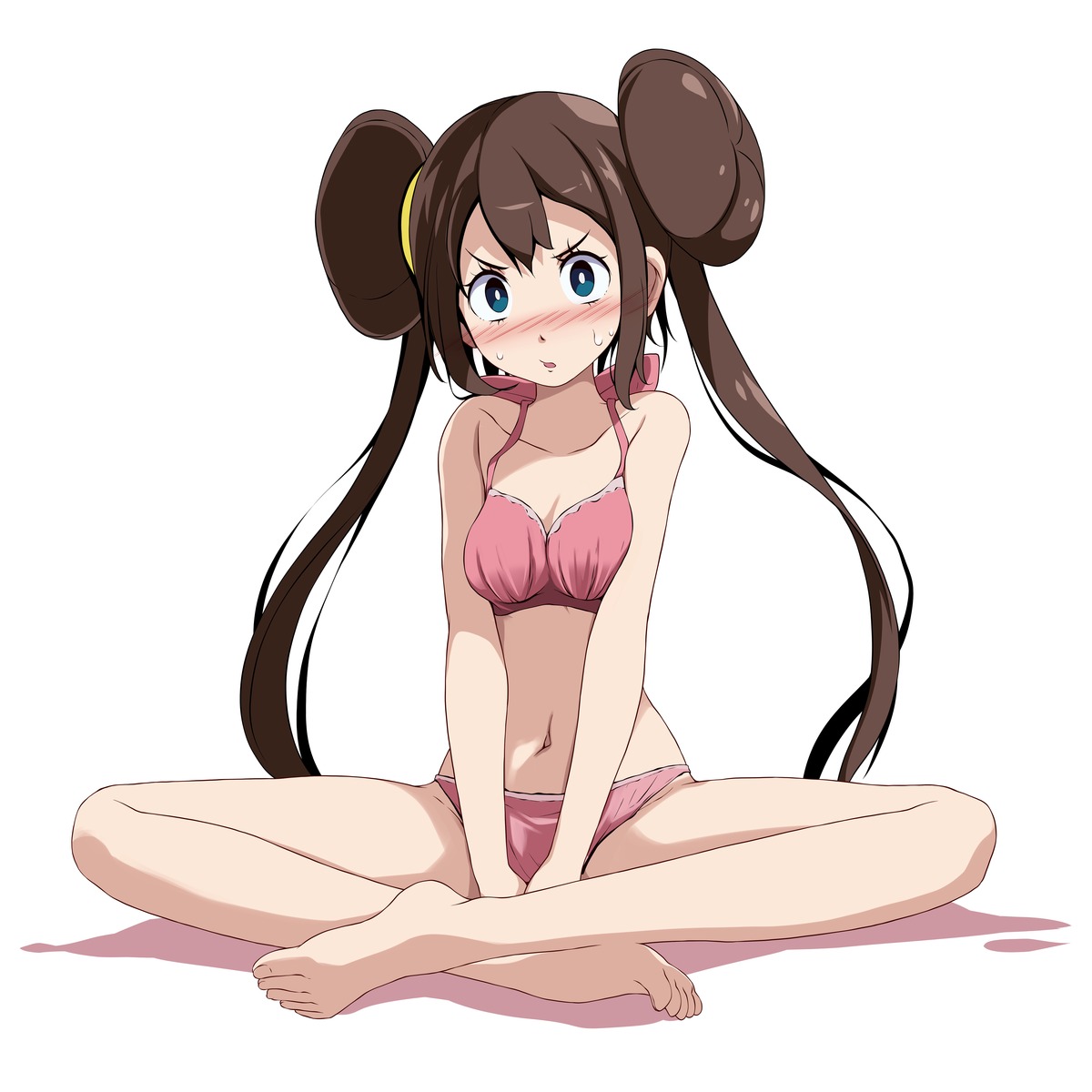 bra mei_(pokemon) pantsu pokemon pokemon_b2w2 tsukishiro_saika