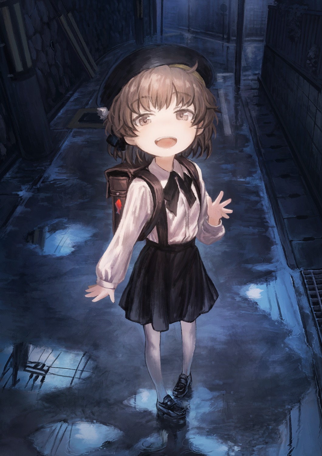 hatoba_tsugu hatoba_tsugu_(character) lain pantyhose seifuku