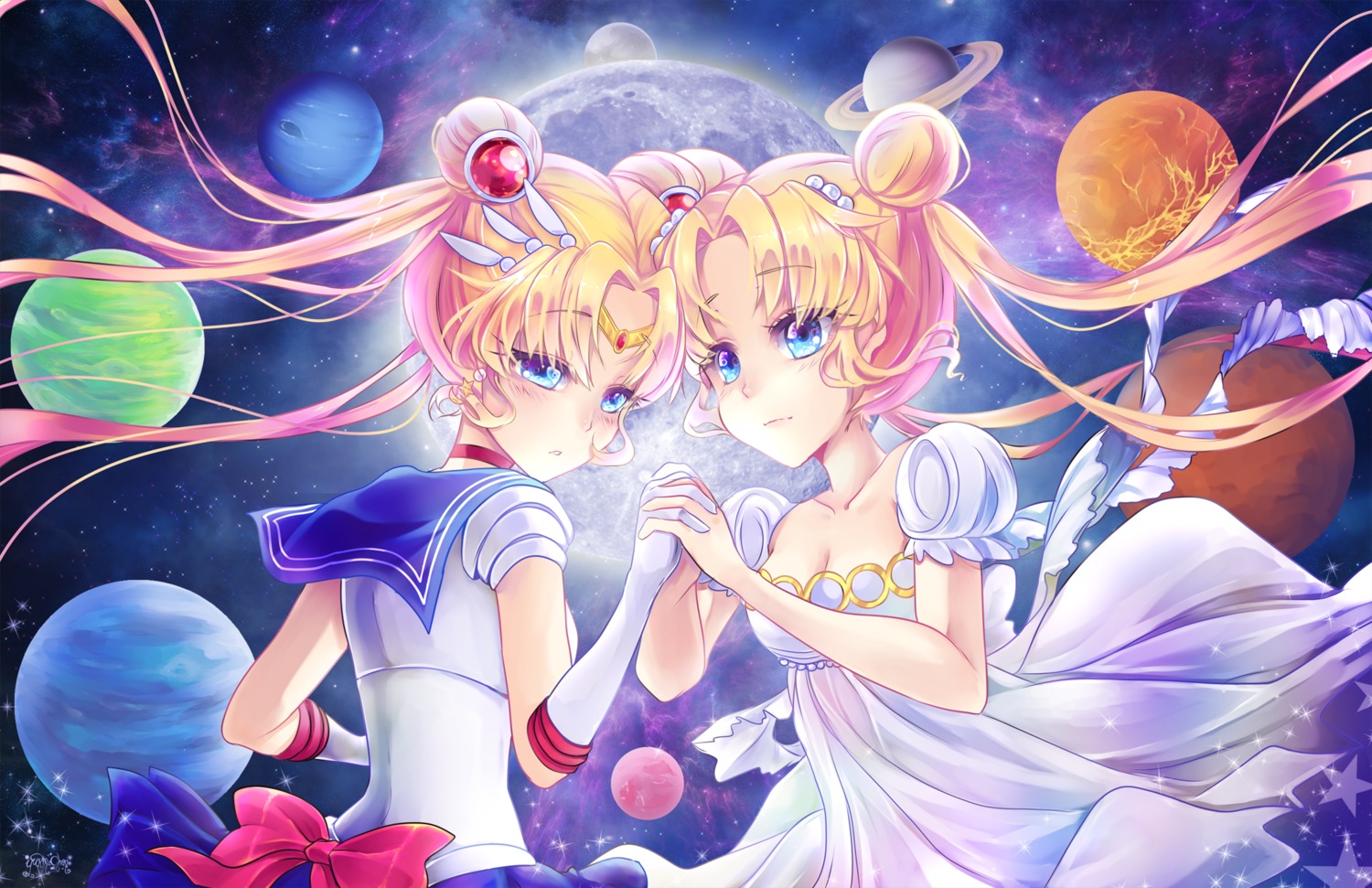 sailor_moon tsukino_usagi yukikachan