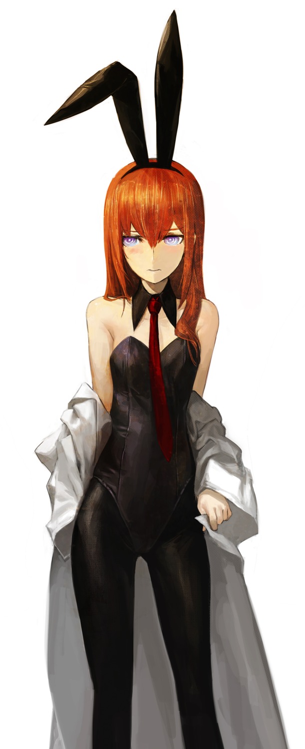 animal_ears bunny_ears bunny_girl huke makise_kurisu pantyhose steins;gate