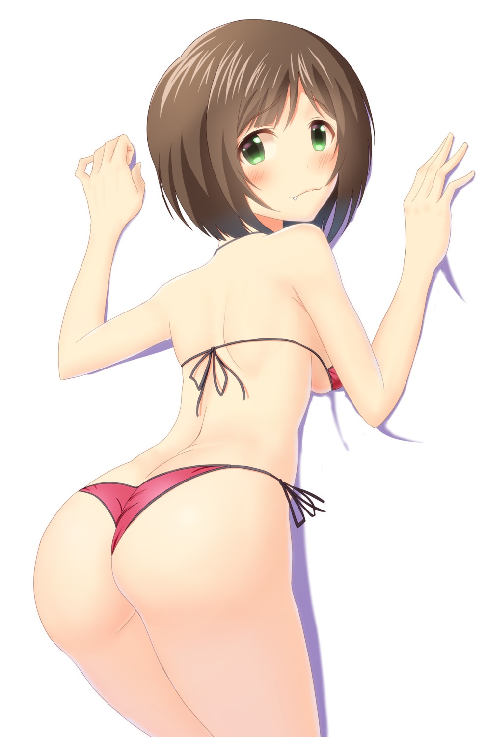 ass bikini maekawa_miku swimsuits takahiro-kun the_idolm@ster the_idolm@ster_cinderella_girls underboob