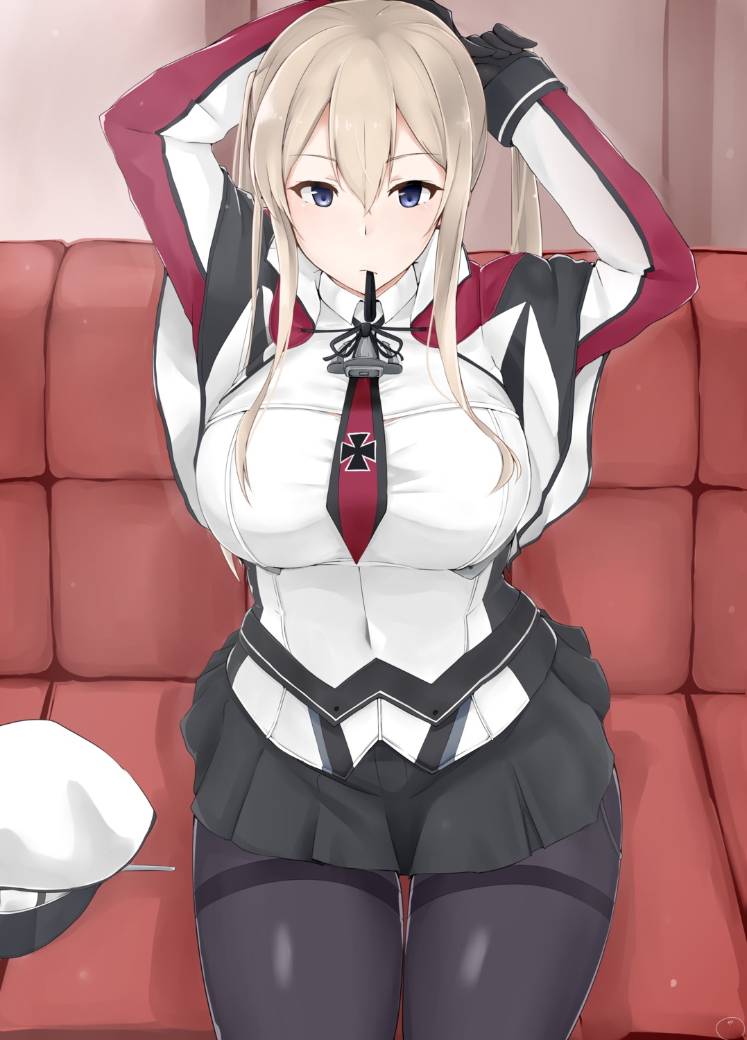 graf_zeppelin_(kancolle) kantai_collection maruya1006 pantyhose uniform