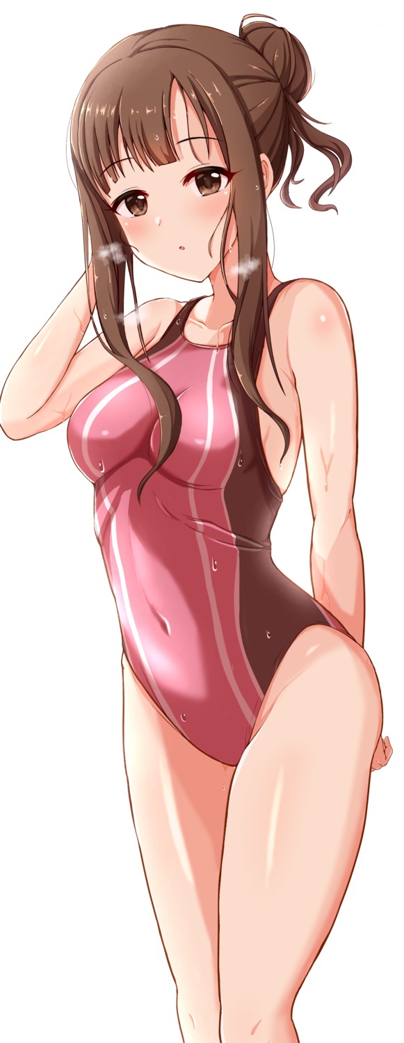 mizumoto_yukari raindrop746079 swimsuits the_idolm@ster the_idolm@ster_cinderella_girls wet