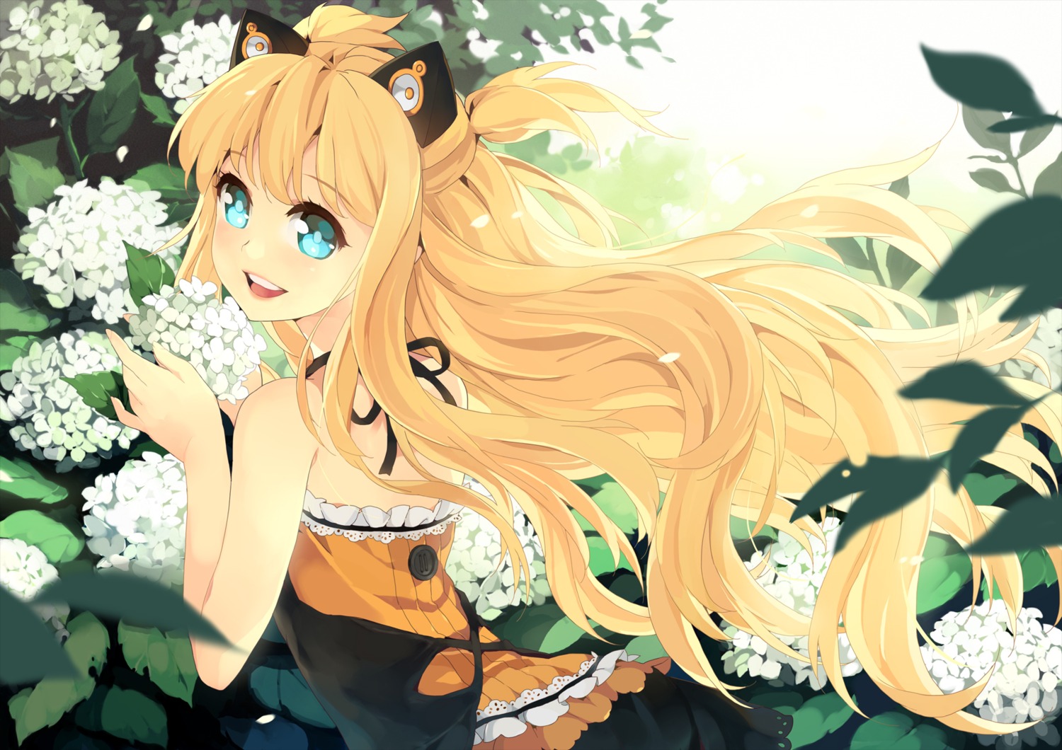 animal_ears btoor dress nekomimi seeu vocaloid