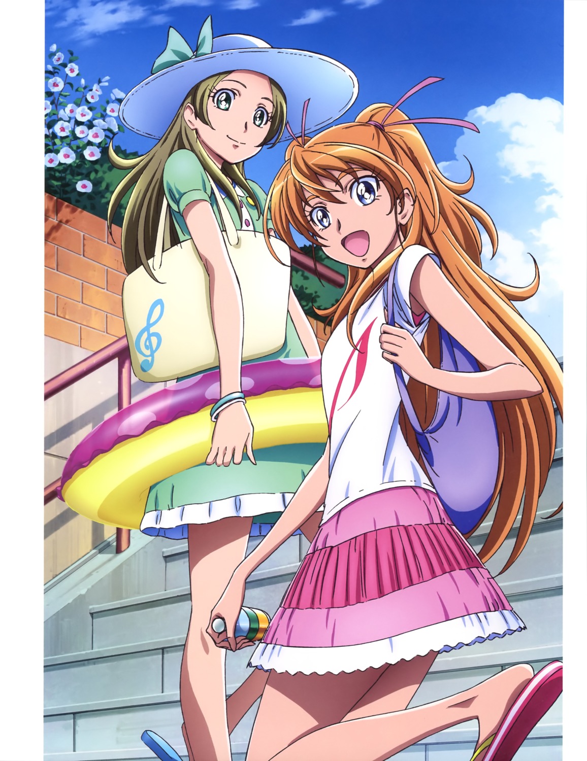 dress houjou_hibiki minamino_kanade pretty_cure suite_pretty_cure takahashi_akira