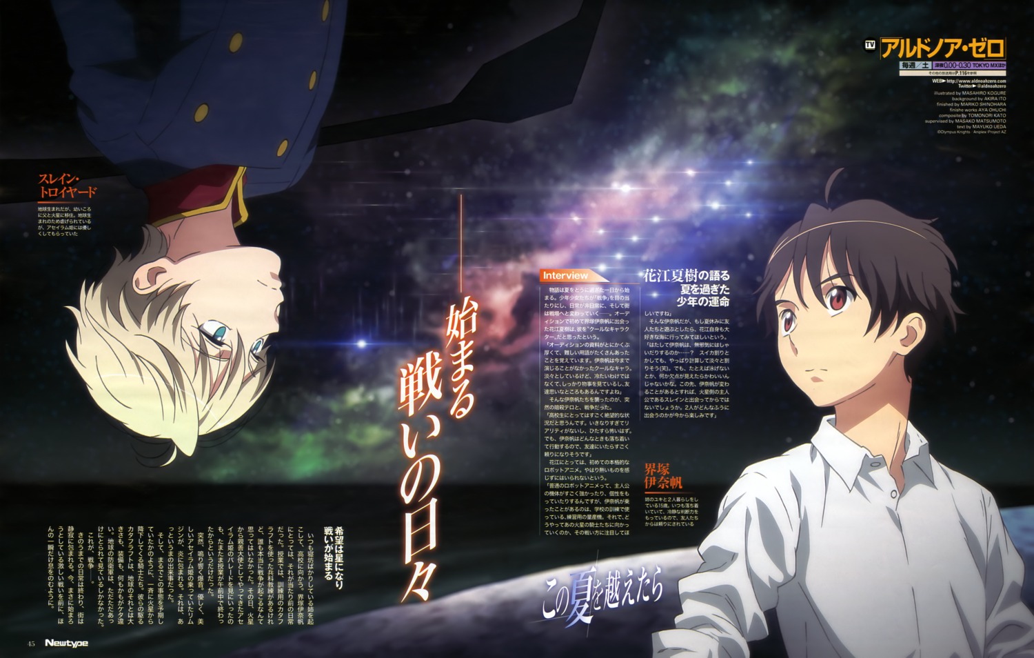 aldnoah.zero kaizuka_inaho kogure_masahiro male slaine_troyard