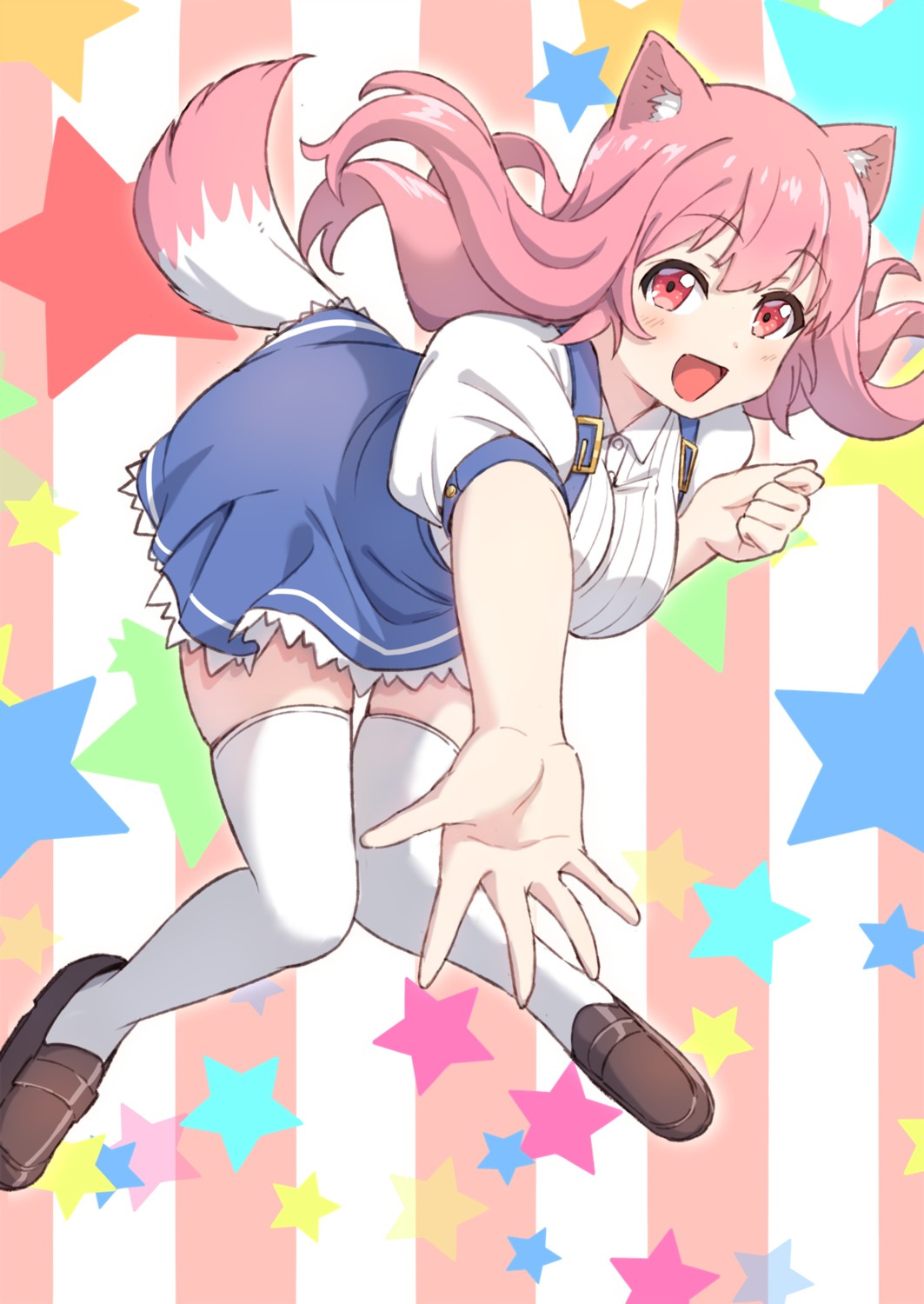 animal_ears tail thighhighs tsuki_usagi