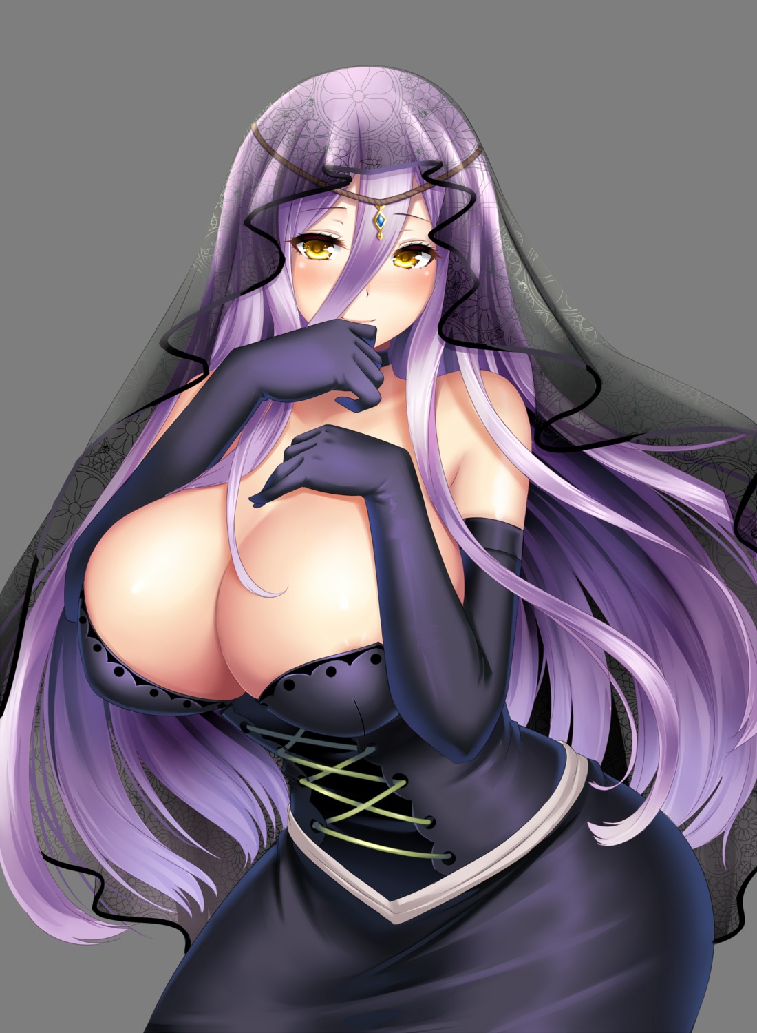 breast_hold cleavage dress transparent_png xua_han_nin