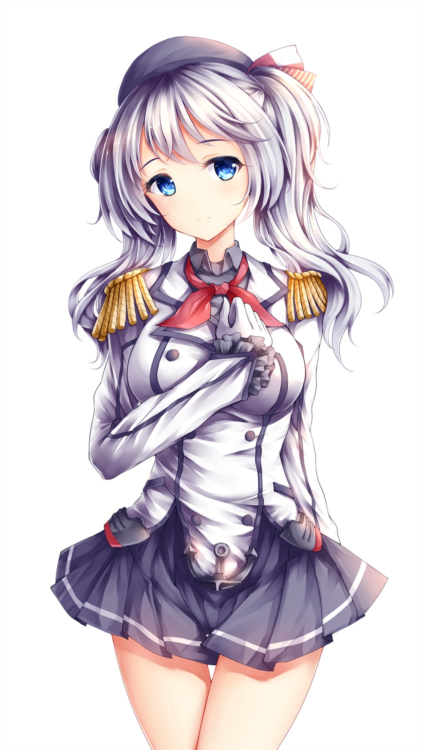 kantai_collection kashima_(kancolle) uniform wsman