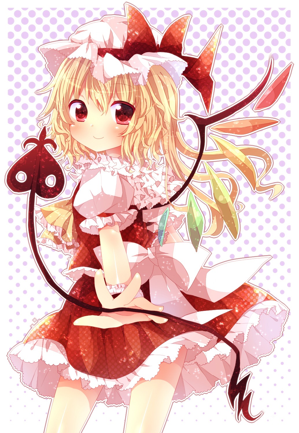 flandre_scarlet ranhana touhou wings