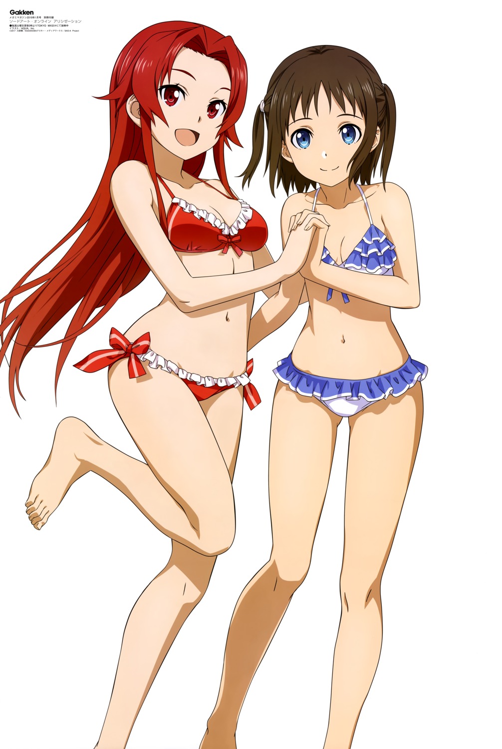 aquastar_inc. bikini cleavage ronye_arabel swimsuits sword_art_online sword_art_online_alicization tieze_shtolienen