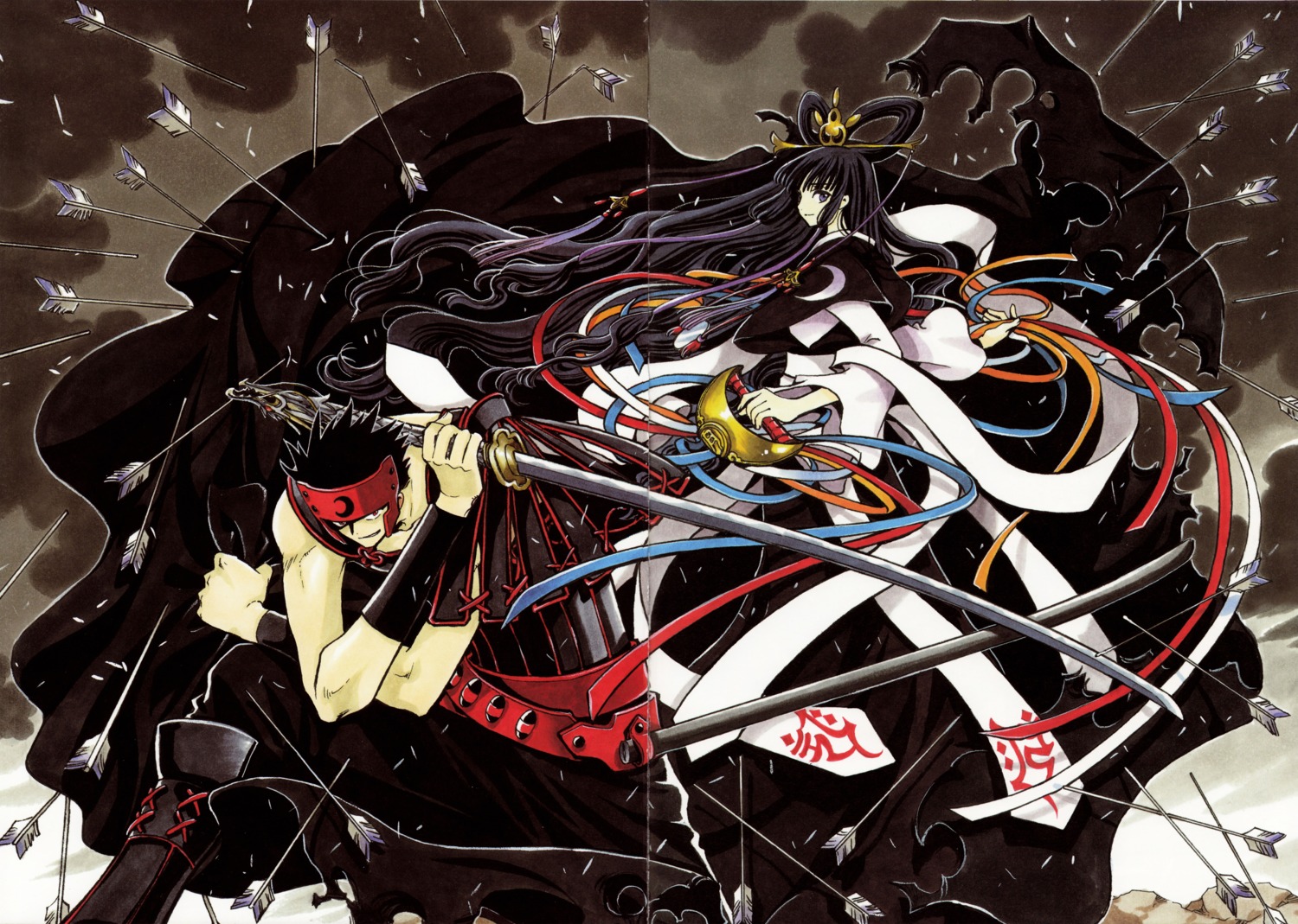 clamp crease daidouji_tomoyo kurogane tsubasa_reservoir_chronicle