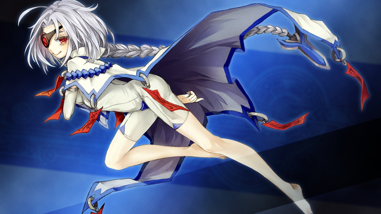 blazblue eyepatch reika_(clovia_studio) v-13 wallpaper