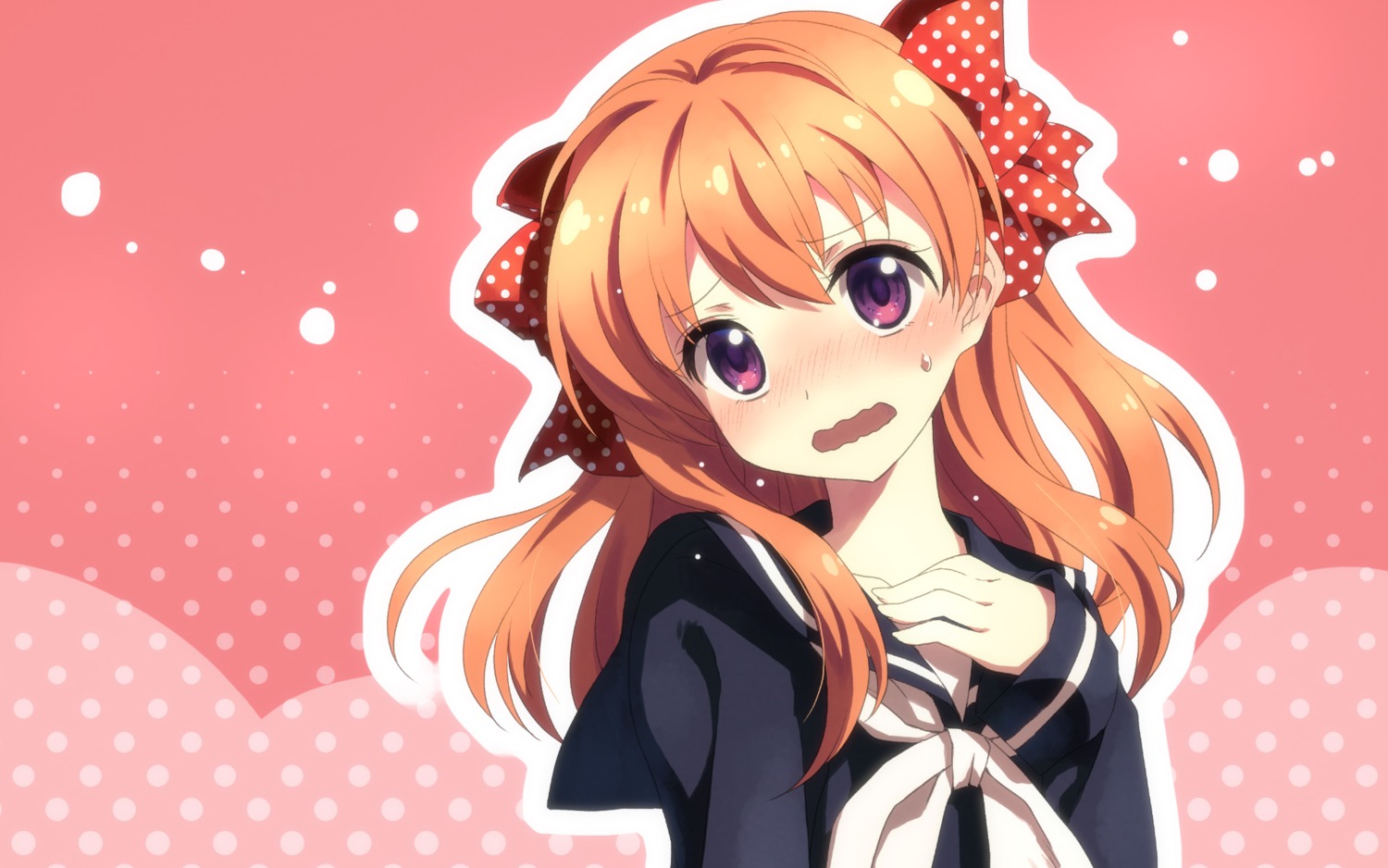 gekkan_shoujo_nozaki-kun sakura_chiyo seifuku studio_s.d.t. wallpaper yuuki_tatsuya