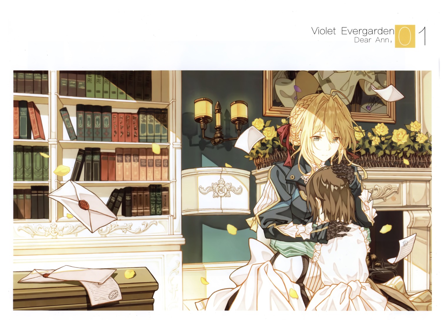 cheese_kang dress violet_evergarden violet_evergarden_(character)