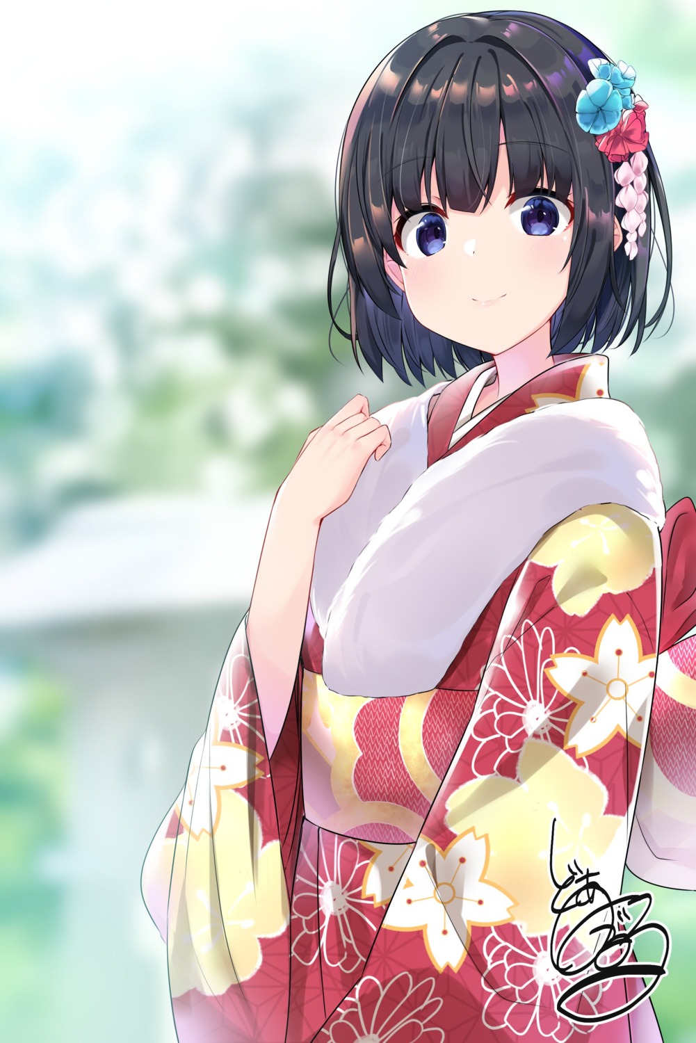autographed doorknoble kimono