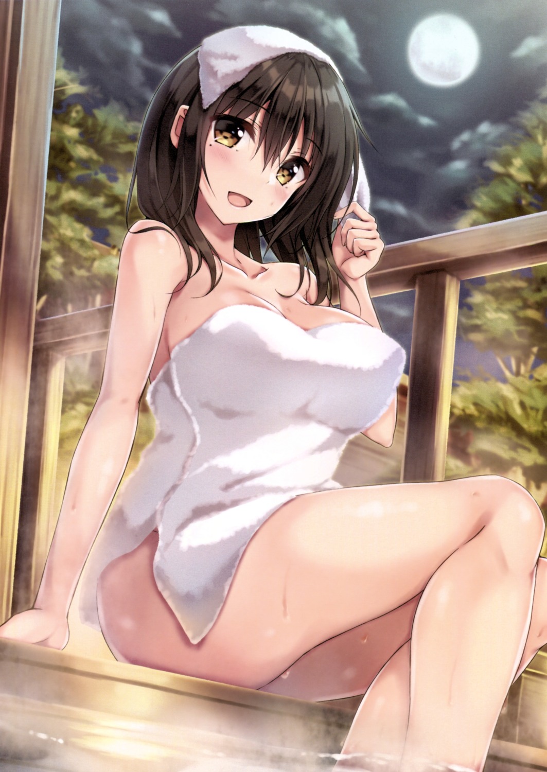 onsen screening sena_chifuyu towel wet